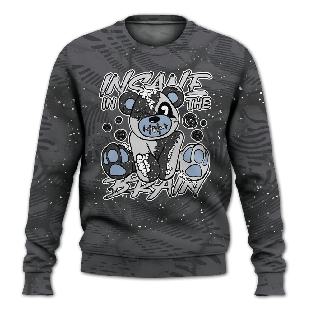 Sweatshirt To Match Reverse Oreo 6s - Insanes Bear Fume All Over Print
