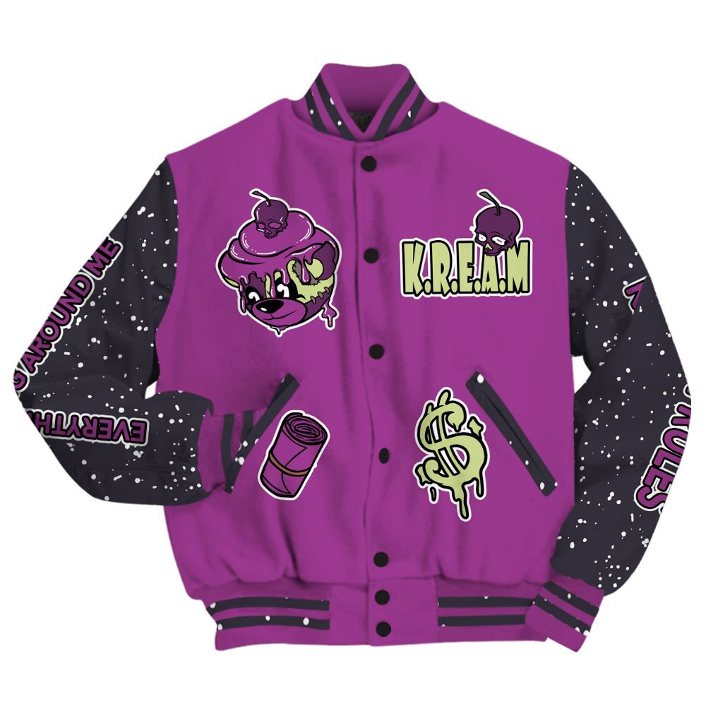 Varsity Jacket To Match Ja 2 Staregazer - Loot Bear All Over Print