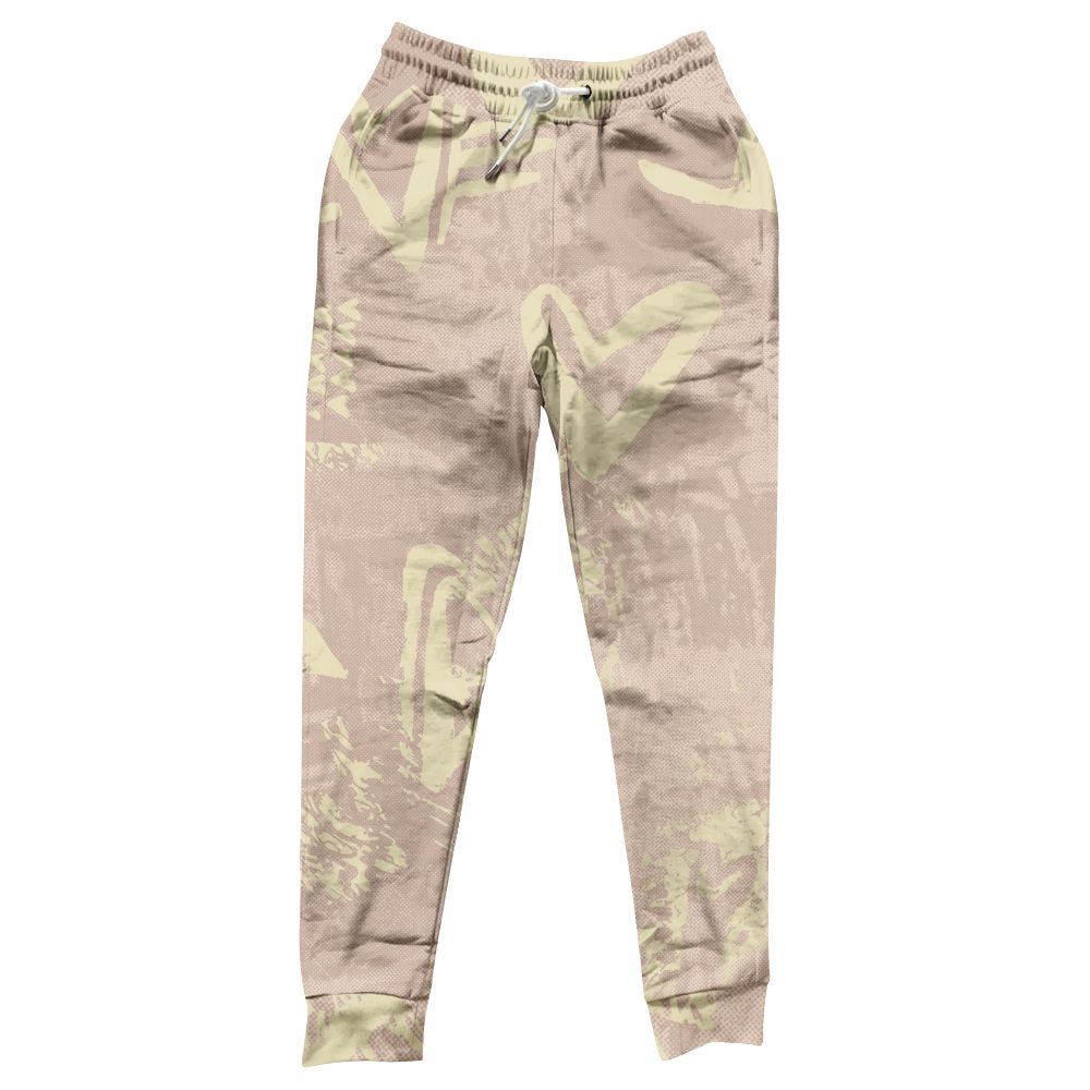 Sweatpant To Match A Ma Maniere X Fossil Stone 4s - Heart Grunge All Over Print
