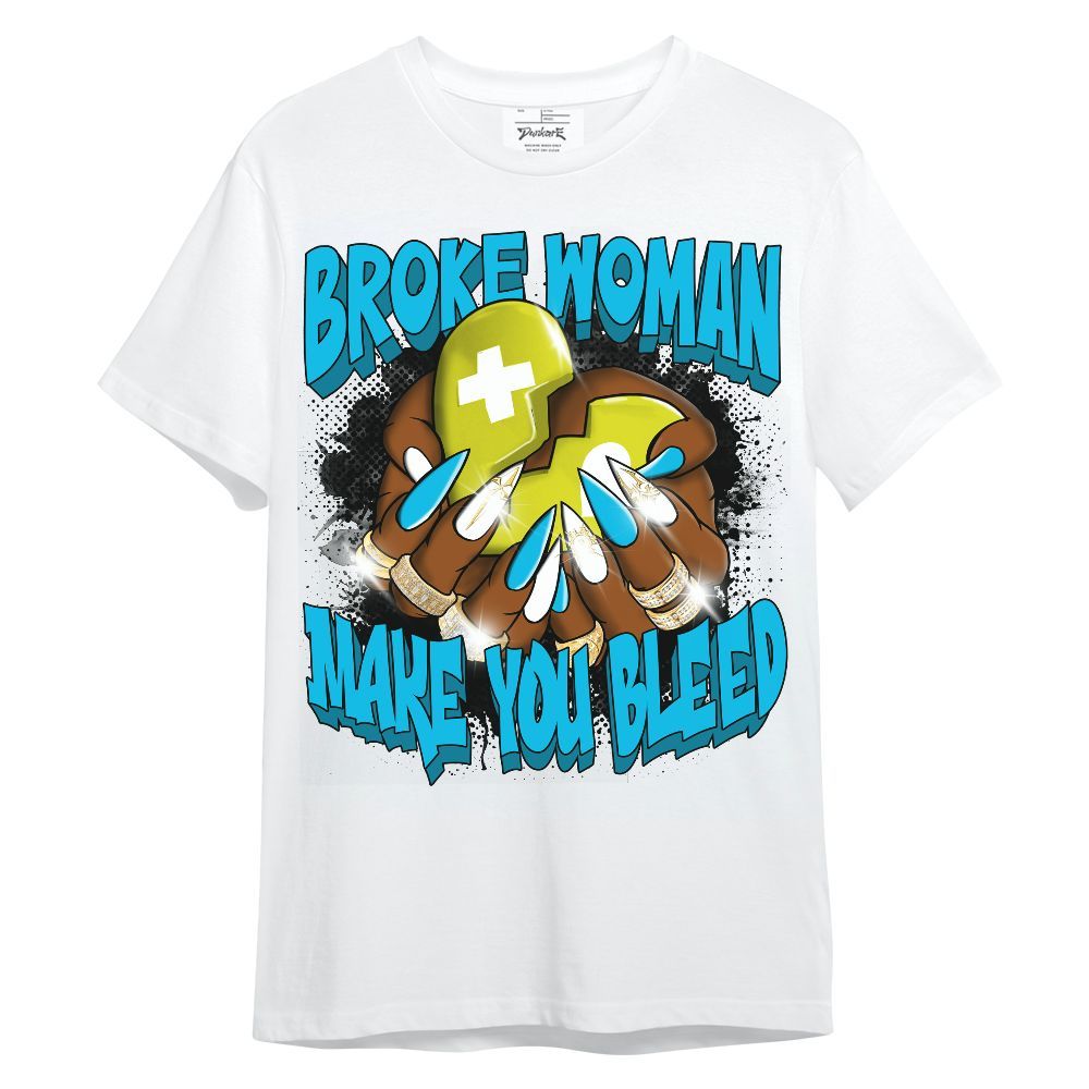 Shirt To Match Tokyo Nights Stewie 3s - Broke Woman Heart Retro Unisex Shirt