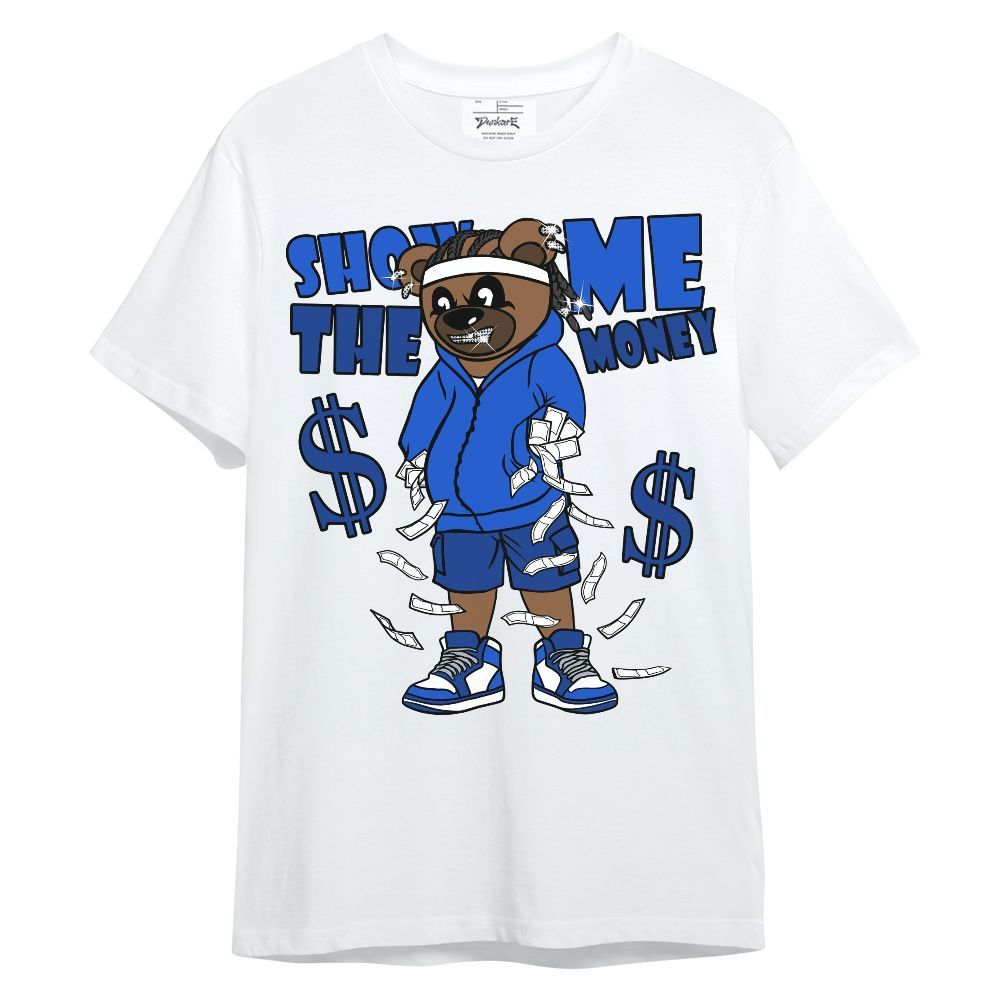 Shirt To Match Air Foamposite One Royal - Show Me Bear Unisex Shirt