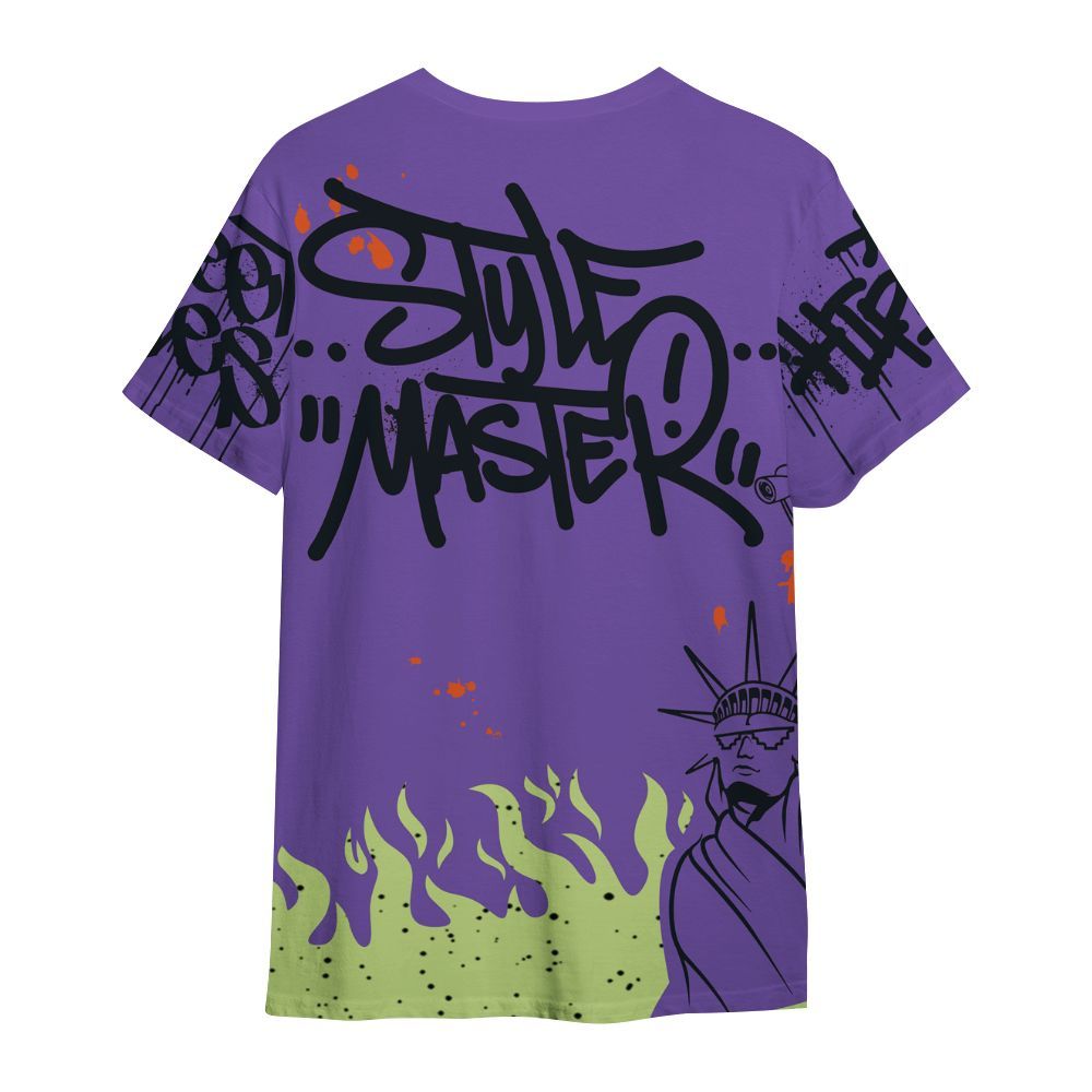 Shirt To Match Canyon Purple 4s - Graphic Fck Around Find Out All Over Print