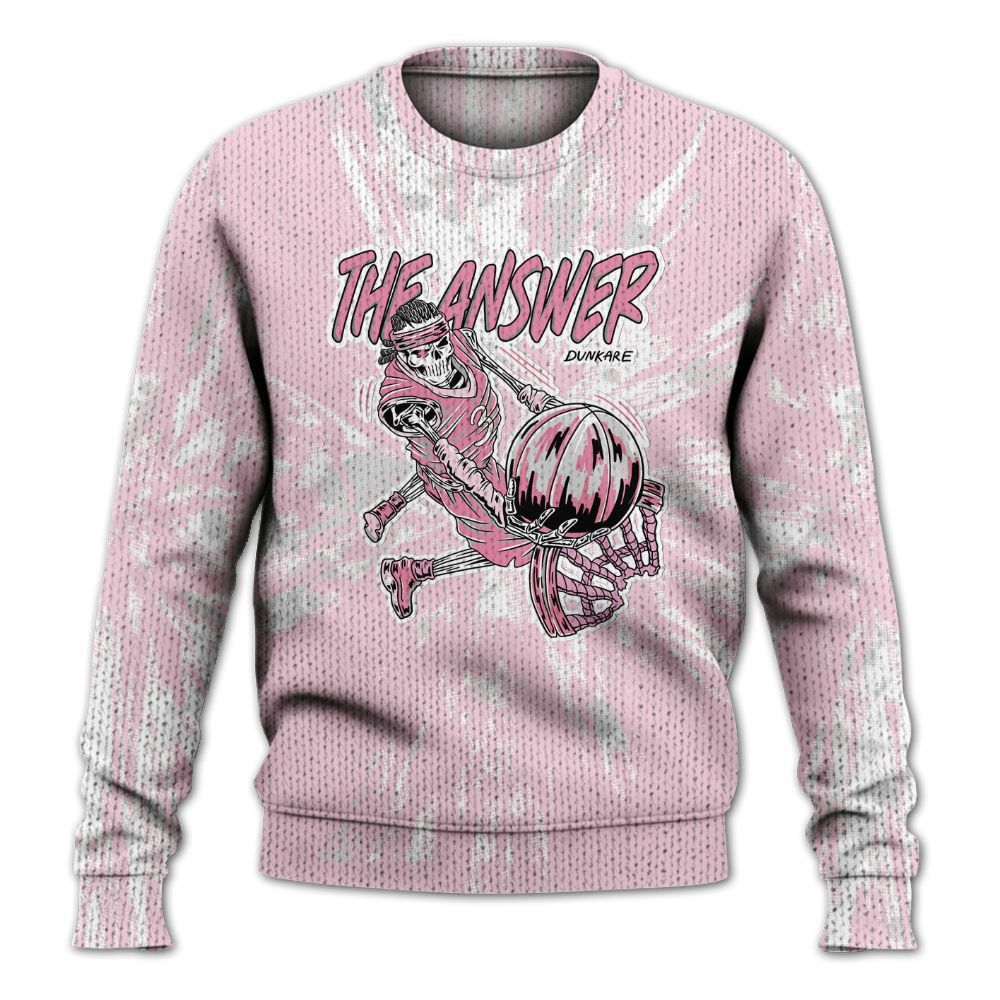 Knitted Sweater To Match Orchid 4s - The Answer Skeleton Luxury