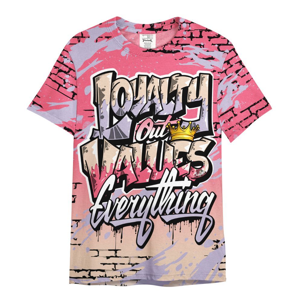Shirt To Match Peanut Butter Jelly 5s - Values Of Loyalty All Over Print