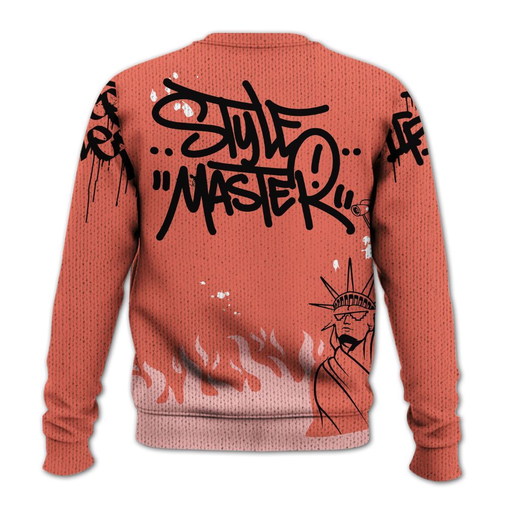 Knitted Sweater To Match Low OG PSG 1s - Graphic Fck Around Find Out