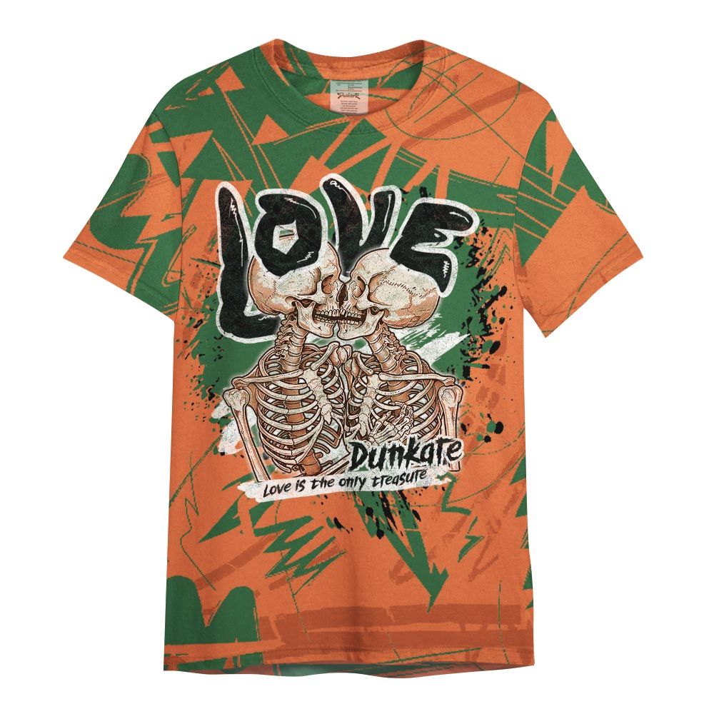Shirt To Match Low Miami 5s - Skull Love Bear Nonobjective Shirt Unisex