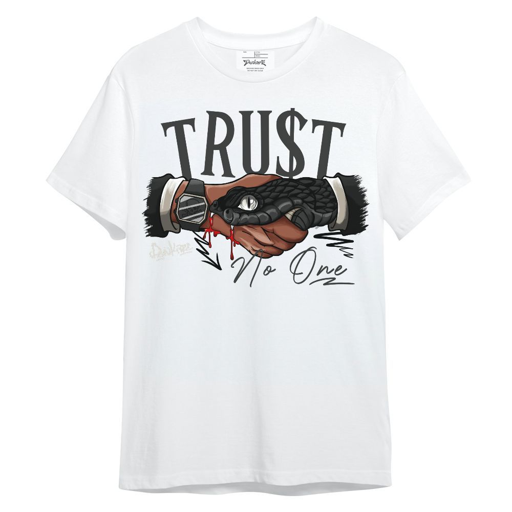Shirt To Match RM Light Bone 4s - Snake Trust No One Unisex Shirt