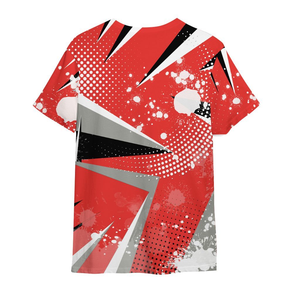 Shirt To Match Vomero 5 Bright Crimson - Poly Trust No One Dripping All Over Print