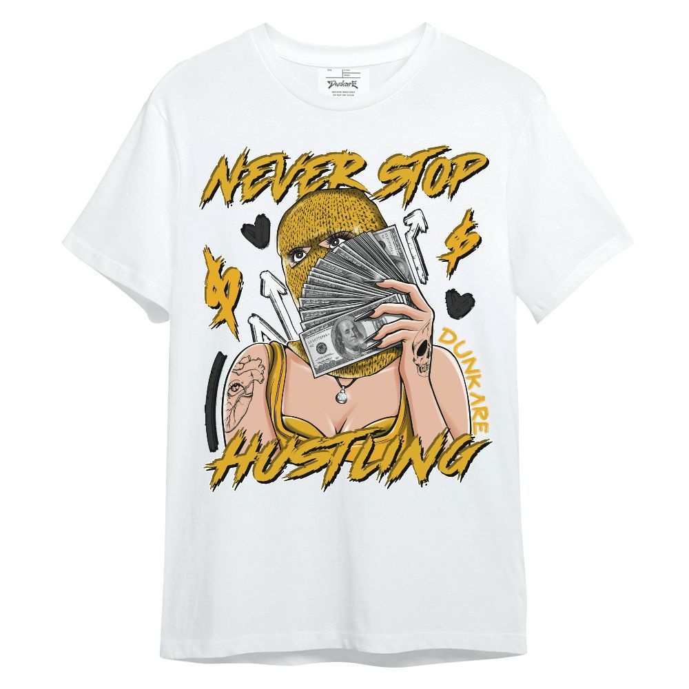 Shirt To Match Vivid Sulfur 4s - Hustling Unque Unisex Shirt
