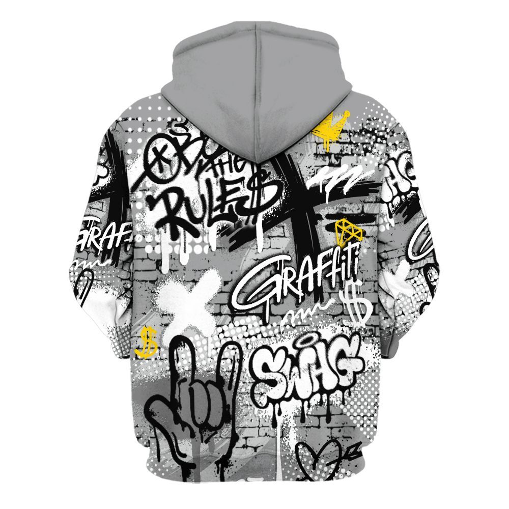 Hoodie To Match Retro Stealth 12s - True It Real Graffiti Streetwear All Over Print
