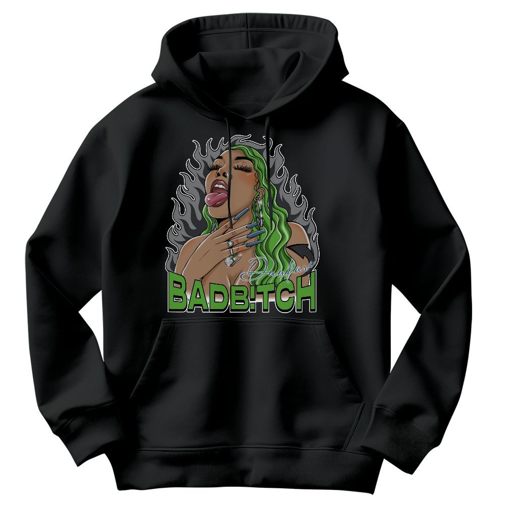 Sweatshirt To Match Retro Green Bean 5s - Bad B!tch Graphic