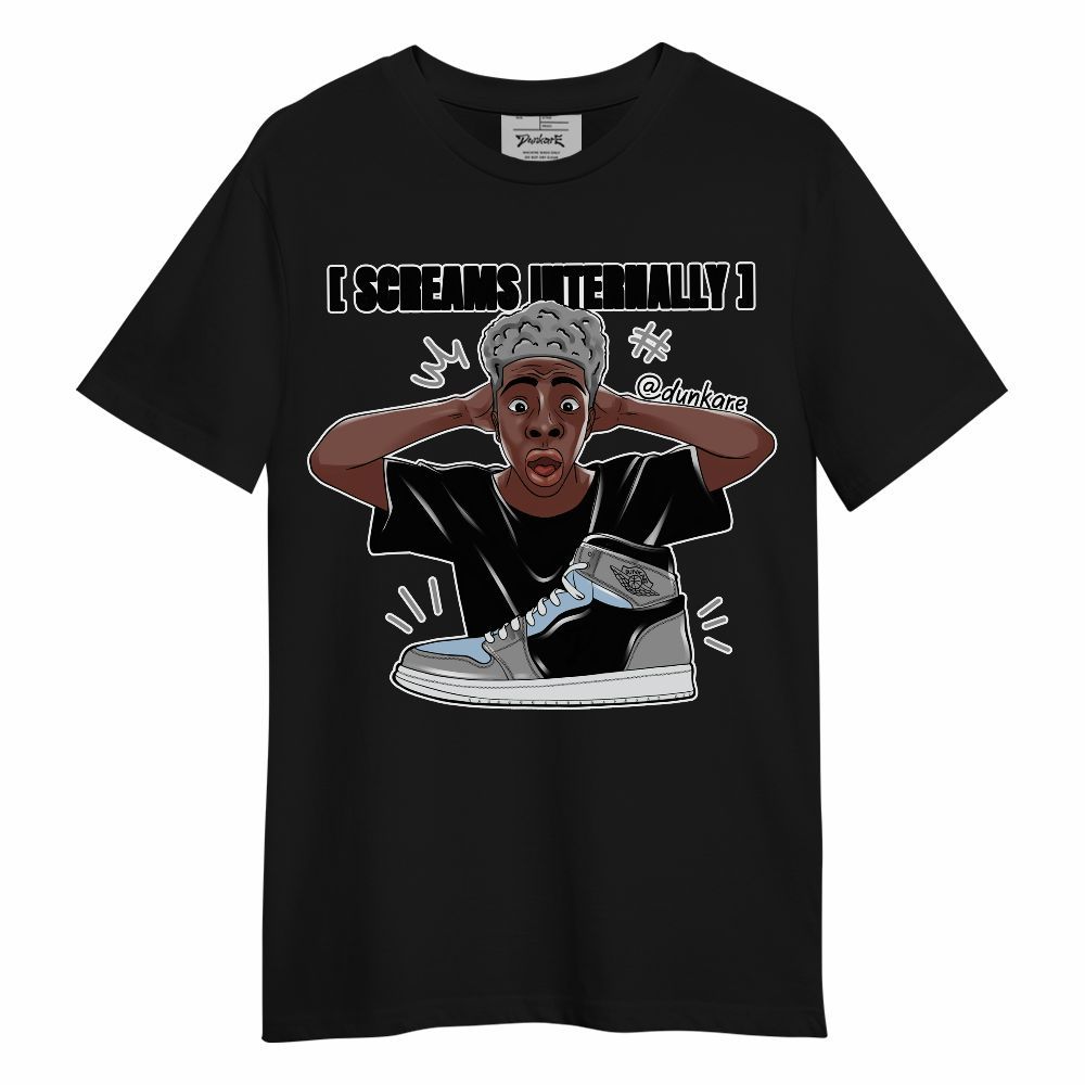 Shirt To Match Black Chrome 6s - Scream Internally Unisex Shirt