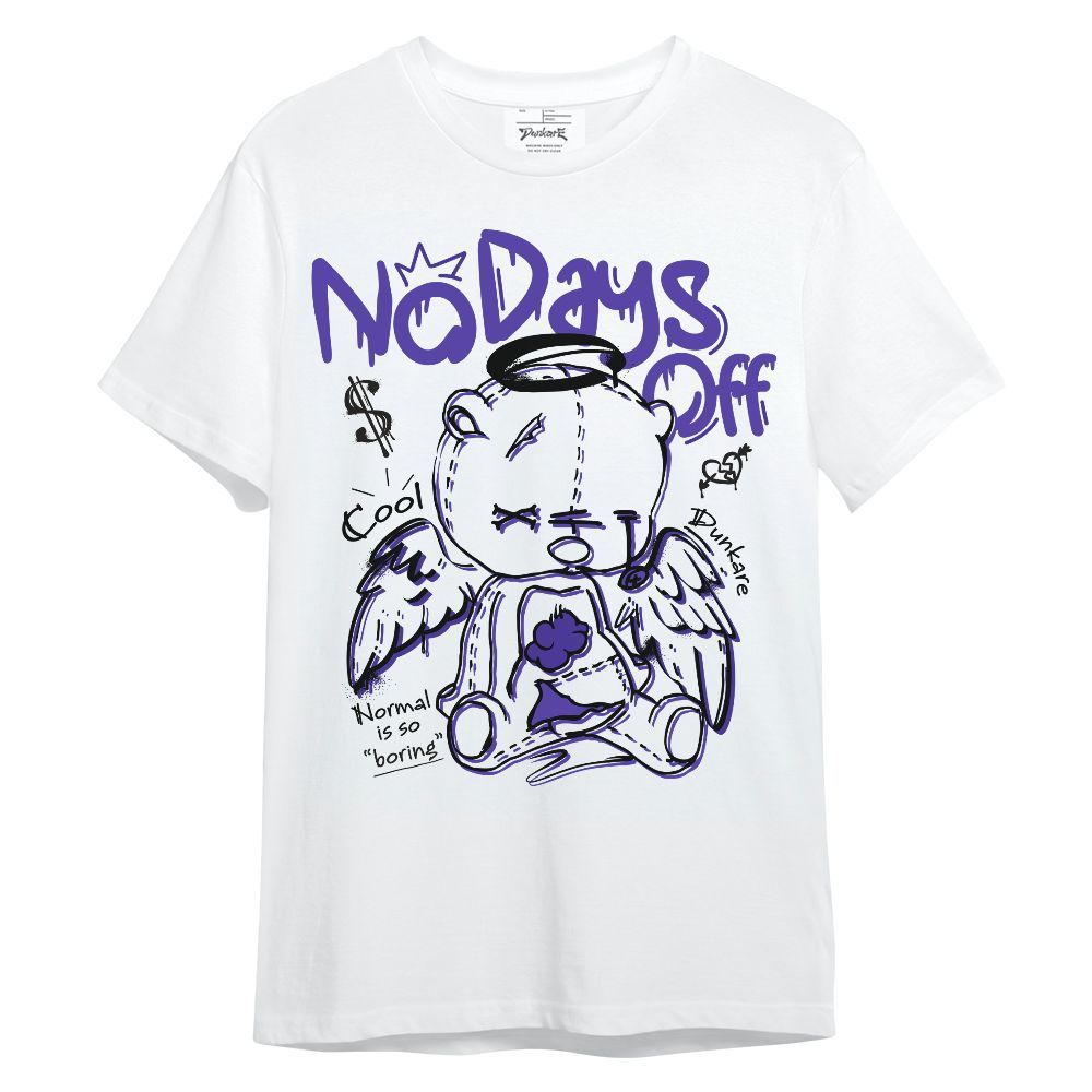 Shirt To Match Field Purple 12s - No Days Off Unisex Shirt