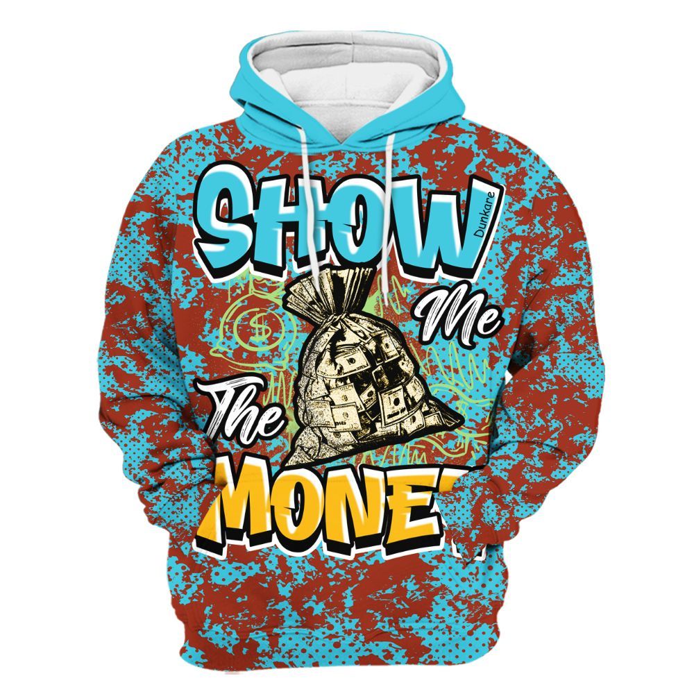 Hoodie To Match SB Dunk Di'Orr Greenwood - Show Me The Money Retro All Over Print