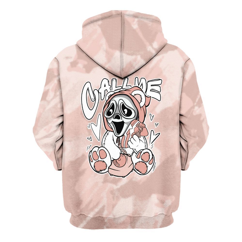 Hoodie To Match Low Legend Pink 11s - Call Me Bear Abstract Halftone All Over Print