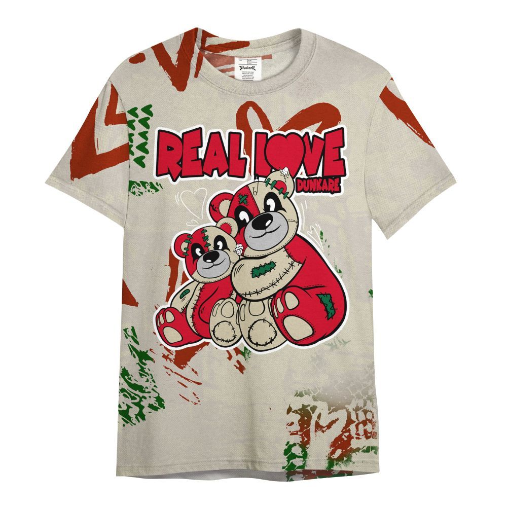 Shirt To Match El Grito 5s - Sincere Fondness Bear All Over Print