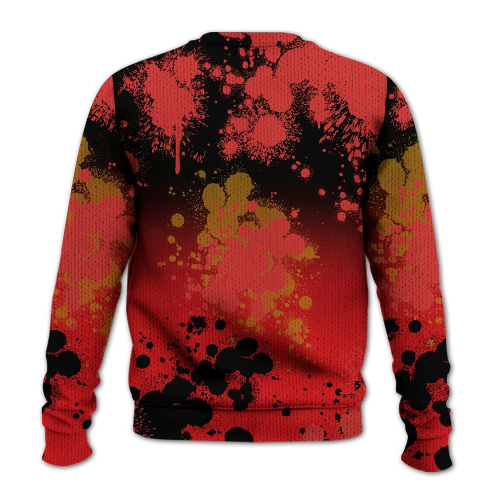 Knitted Sweater To Match Scoot Zeros Retro Portland - Trust No One Scary