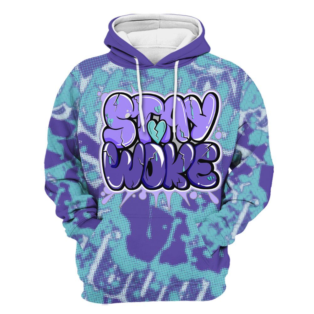 Hoodie To Match Low Hornets 1s - Stay And Woken Street All Over Print
