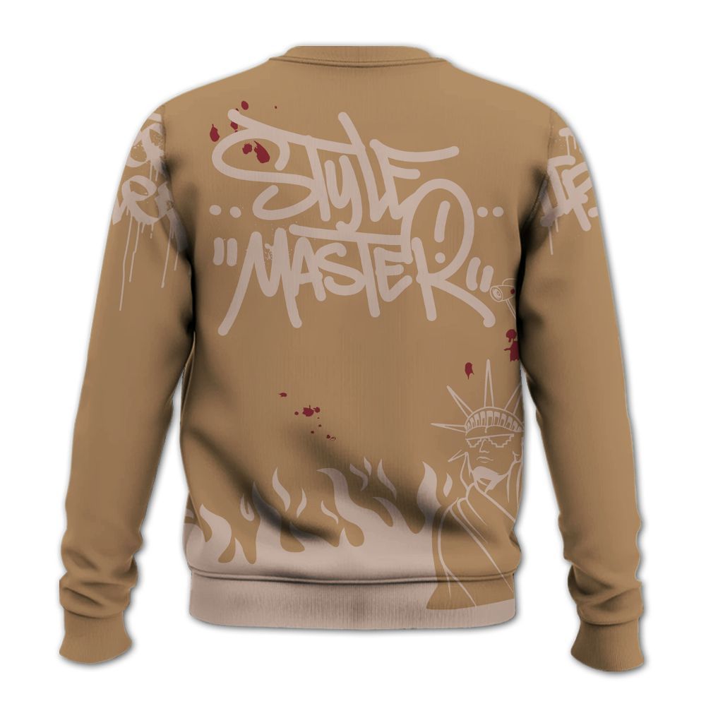 Sweatshirt To Match Kobe 4 Gold Medal - Graphic Fck Around Find Out All Over Print