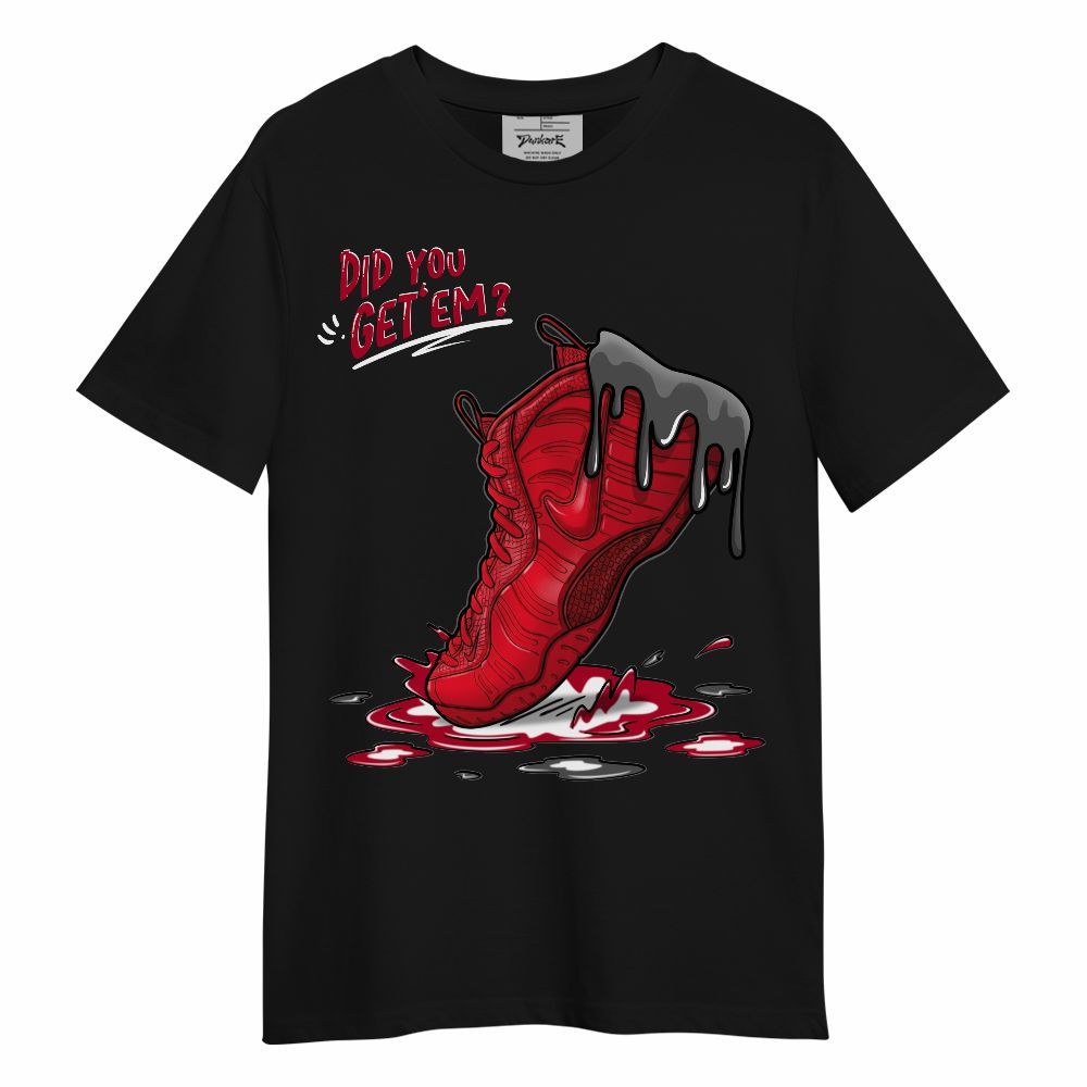 Shirt To Match Air Foamposite Pro Gym Red - Sneaker Sludges Drip Graphic