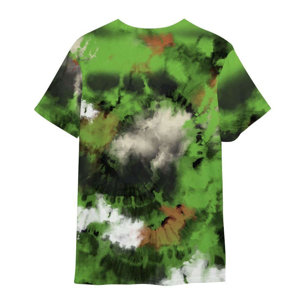 Shirt To Match Air Max Waffle SP Action Green - SNEAKER Girl Money Drip Tie Dye All Over Print