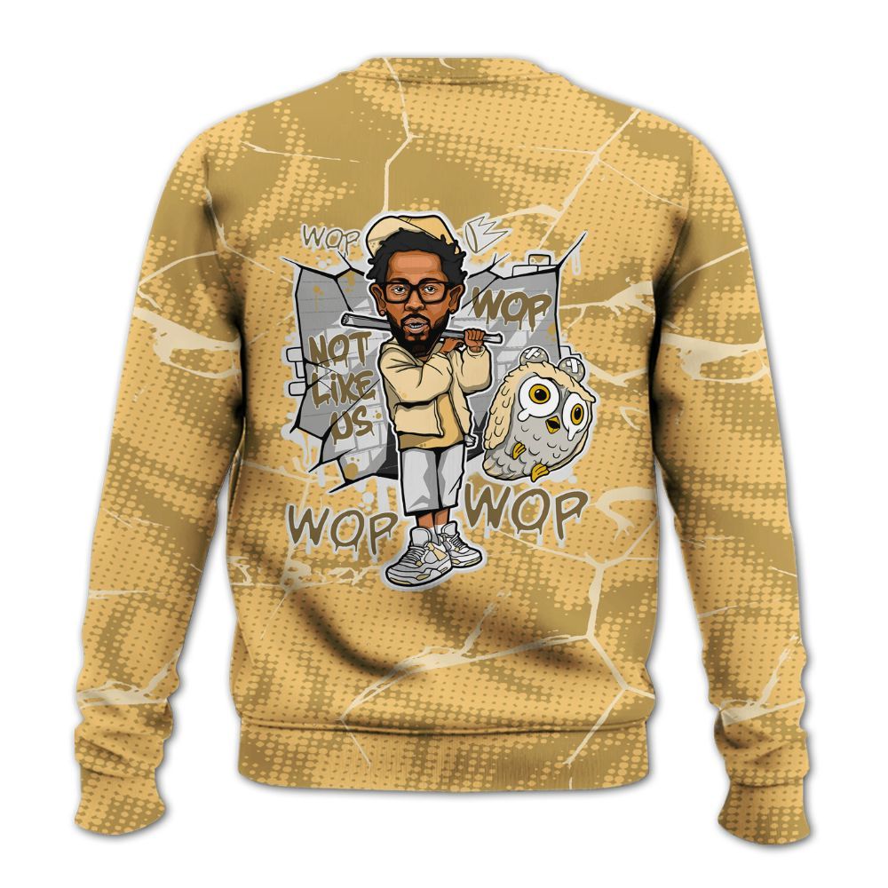 Sweatshirt To Match Craft Paris 6s - None Like ComptonCity Graphic Crack All Over Print