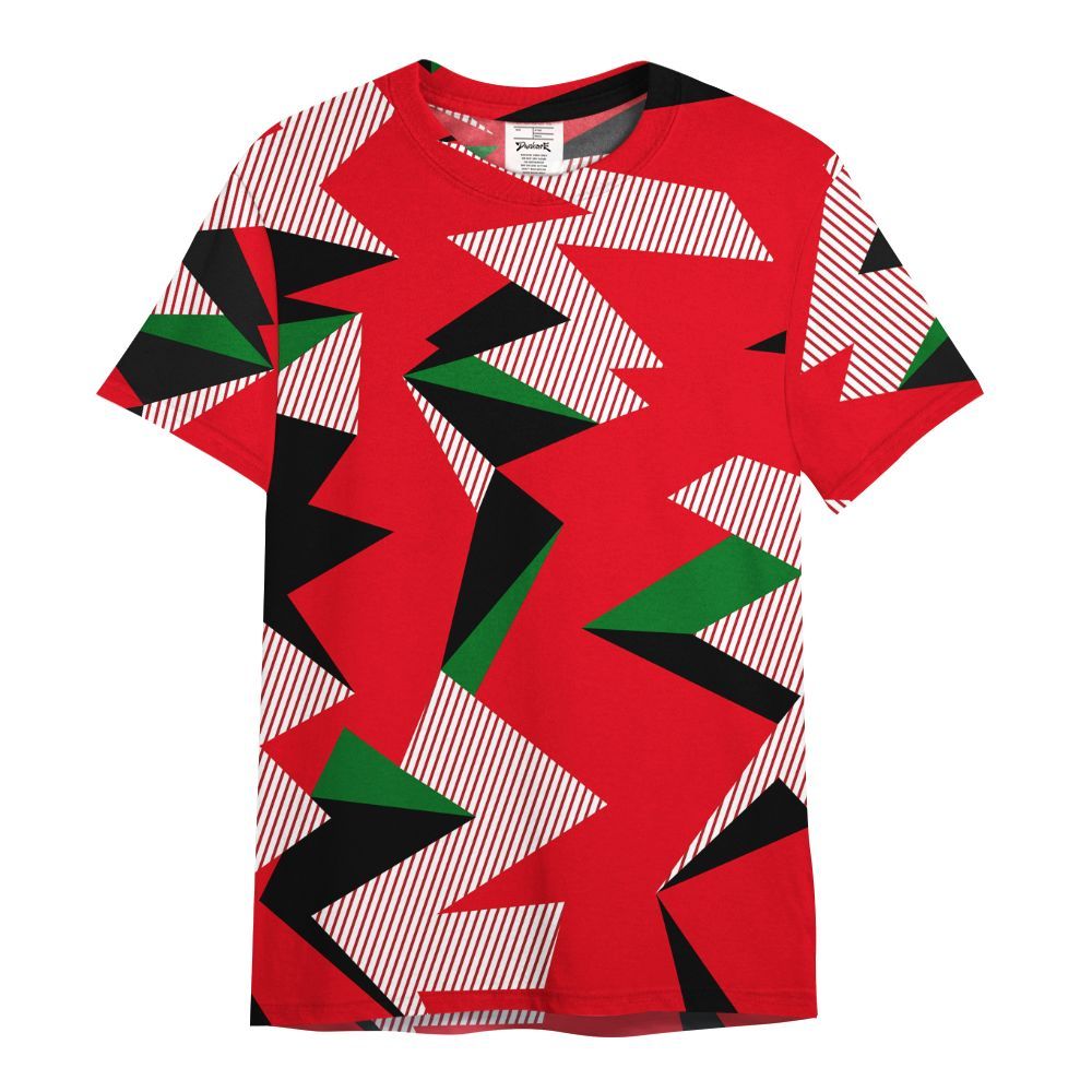 Shirt To Match Chicago 13s - Geometric Camouflage Pattern All Over Print