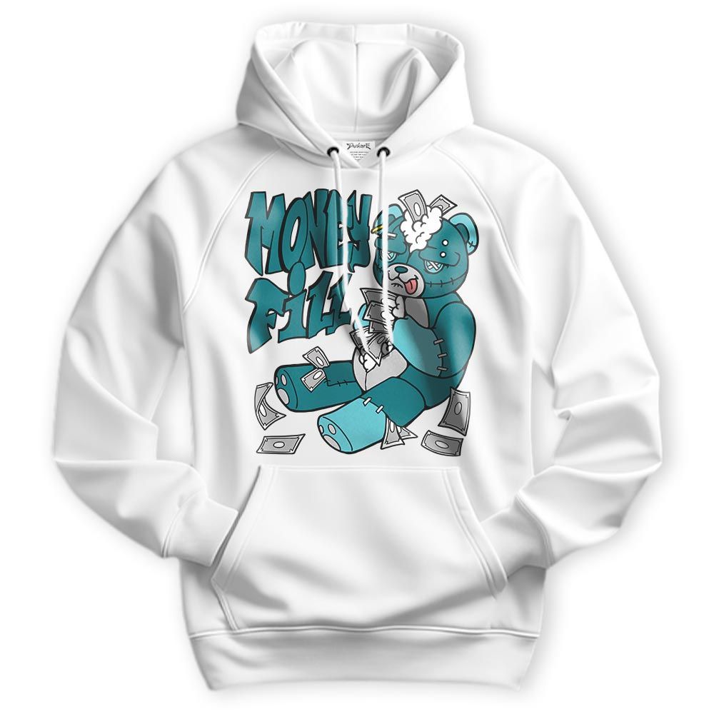 Sweatshirt To Match Oxidized Green 4s Hoodie - Money Fill Hugz Hoodie Unisex