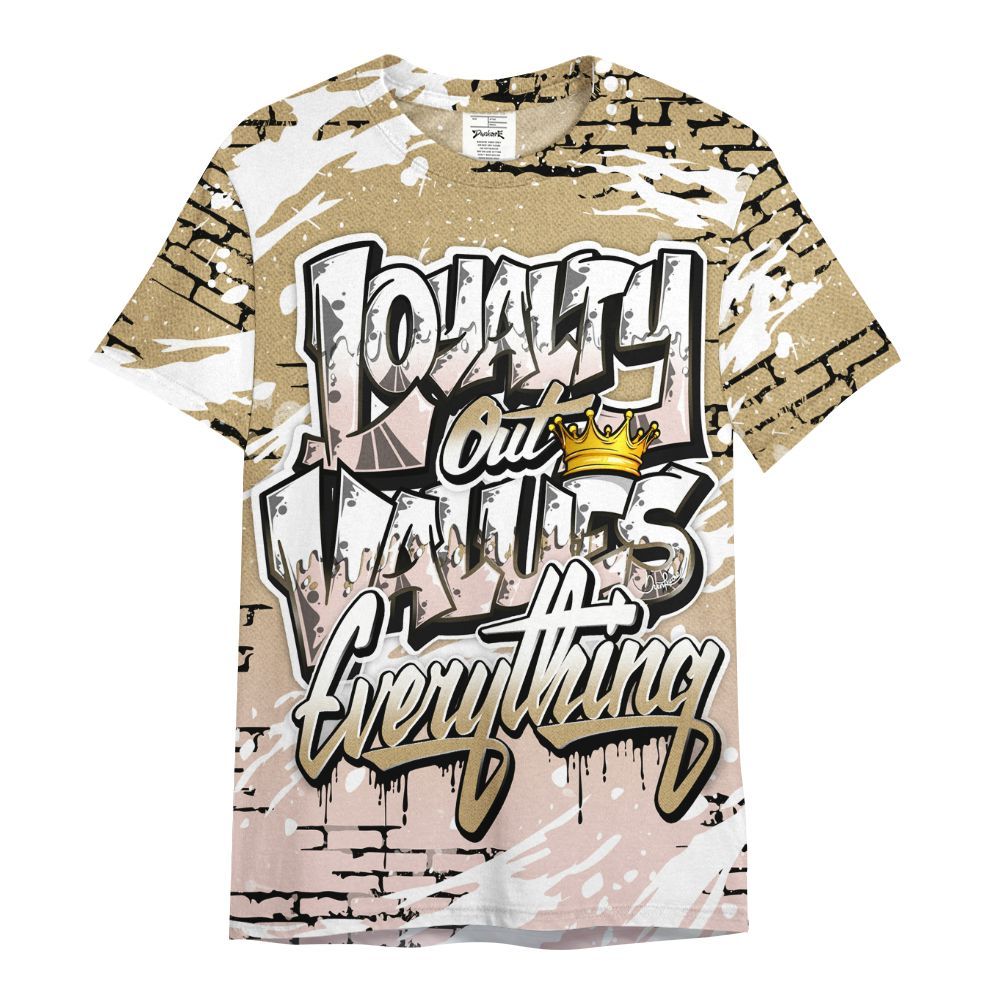 Shirt To Match Low Linen 2025 1s - Values Of Loyalty Drip All Over Print