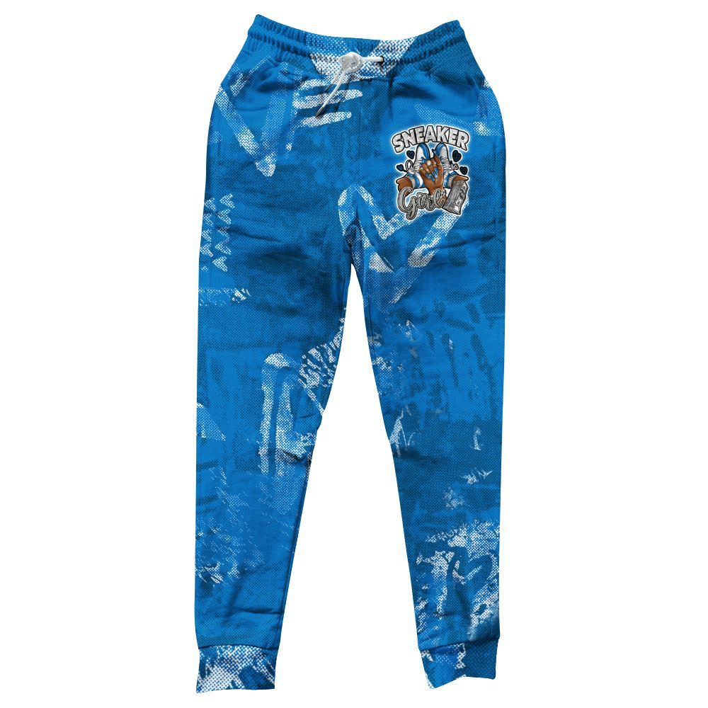 Sweatpant To Match Military Blue 4s - Sneakerz Girlz All Over Print