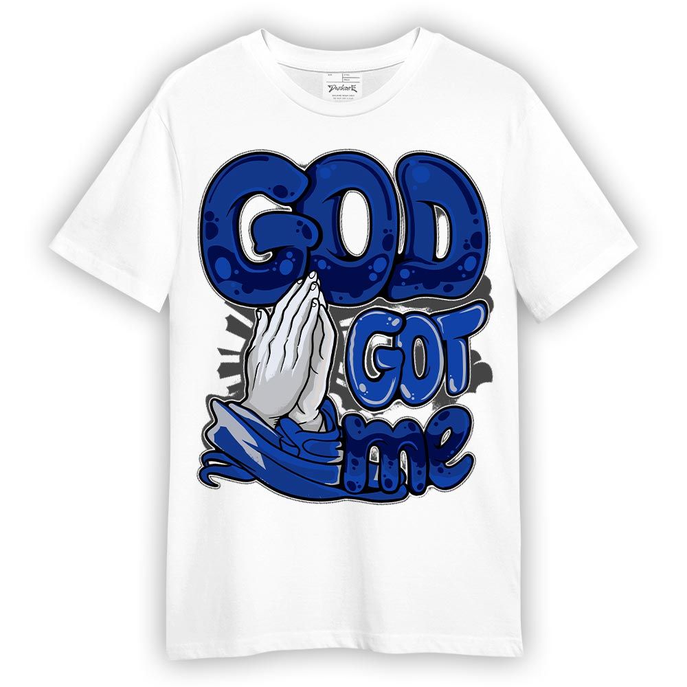 Shirt To Match Air Foamposite One Royal - God's Gotten Graphic Shirt Unisex