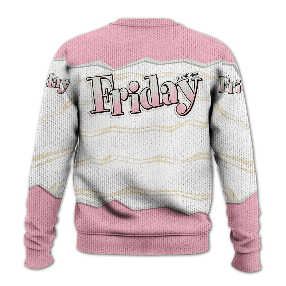 Sweater To Match Low OG Shy Pink 1s - Friday Movie 90s TV Graphic