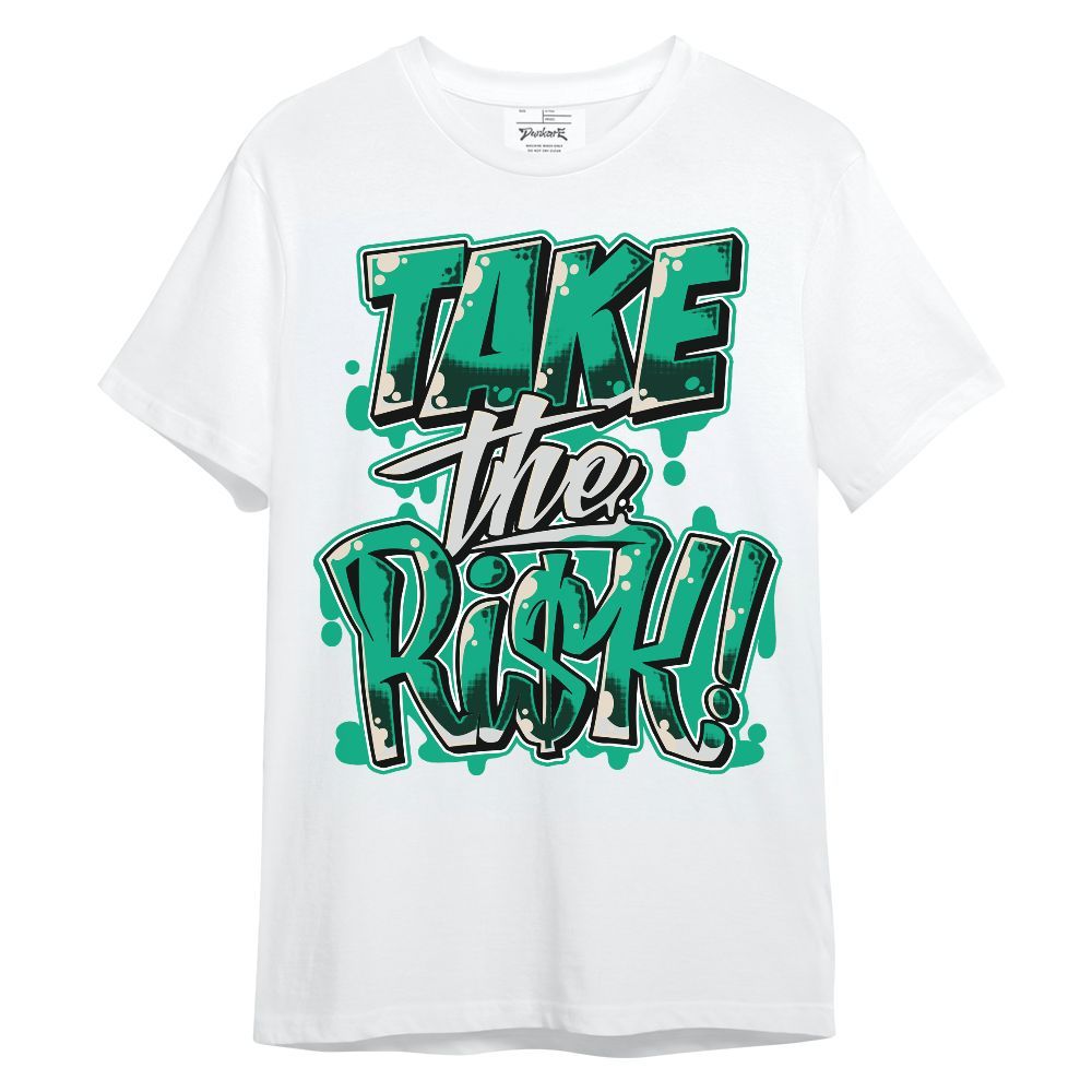 Shirt To Match Oxidized Green 4s - Take Risks Unisex Shirt