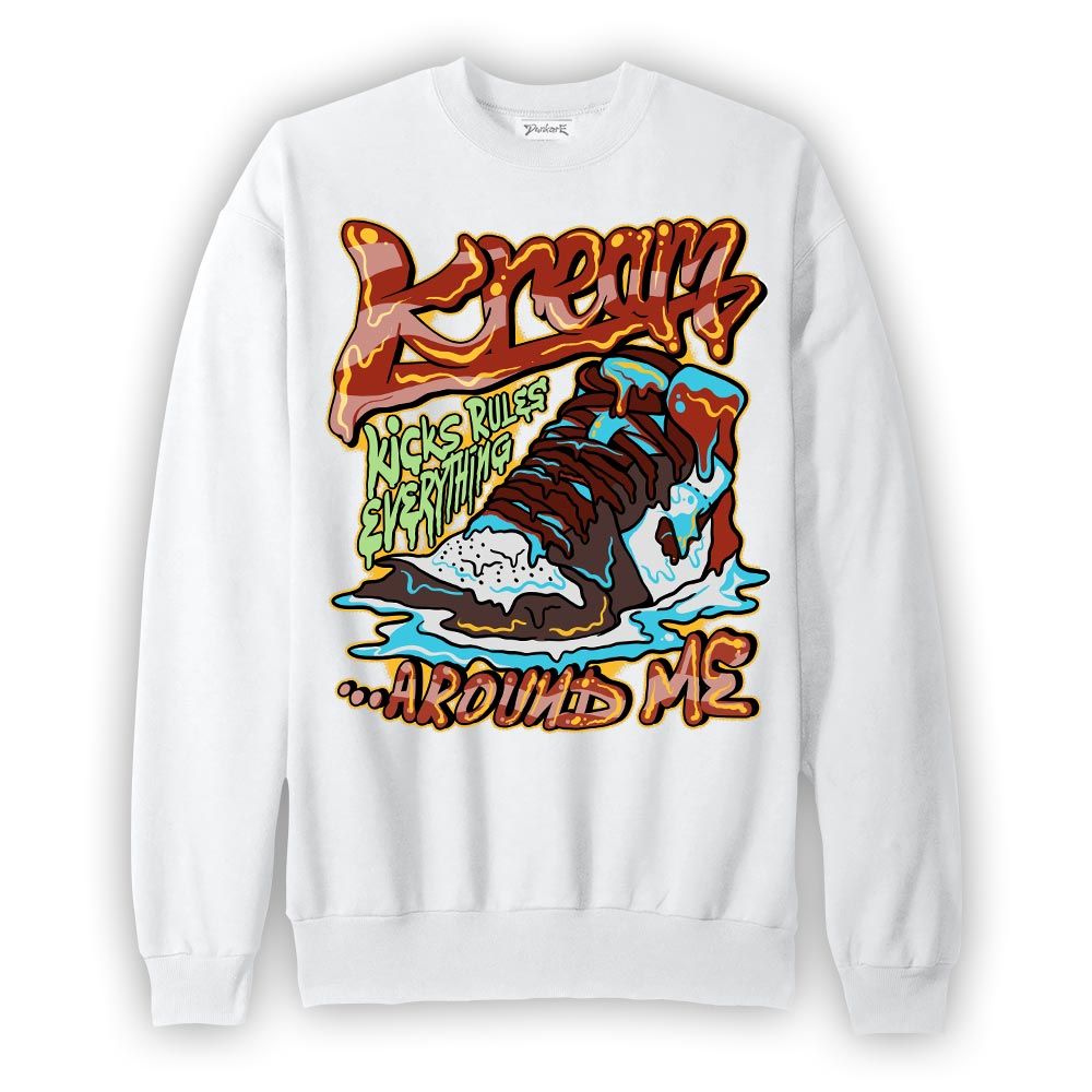 Sweatshirt To match SB Dunk Di'Orr Greenwood Sweatshirt - Kreamy Graphic Graphic