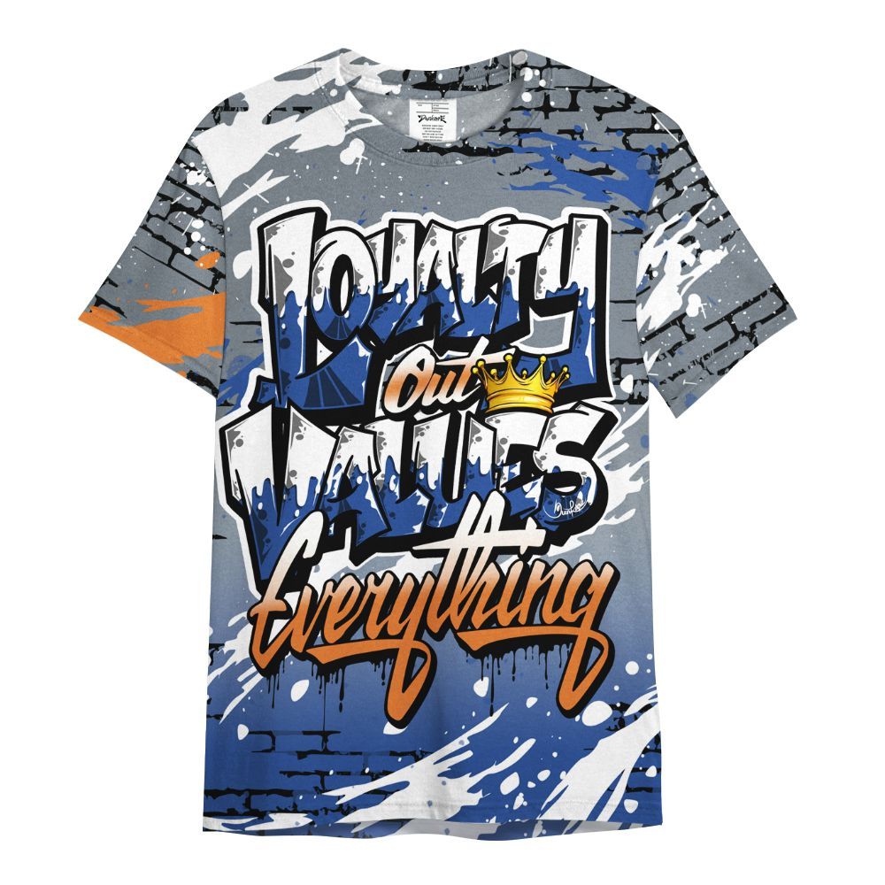 Shirt To Match RS-X GS League - Values Of Loyalty Drip All Over Print