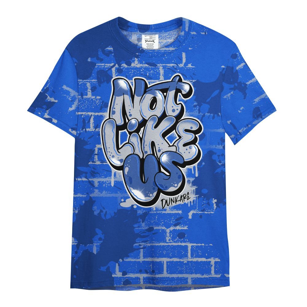Shirt To Match Air Foamposite One Royal - None Like Us Graphic Brick Art All Over Print