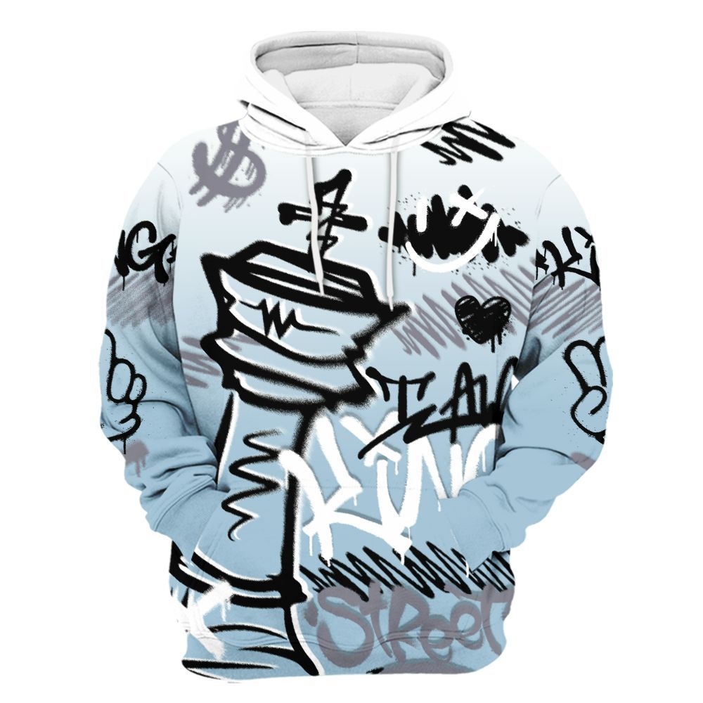 Hoodie To Match Chambray 7s - Street King Chess Streetwear All Over Print