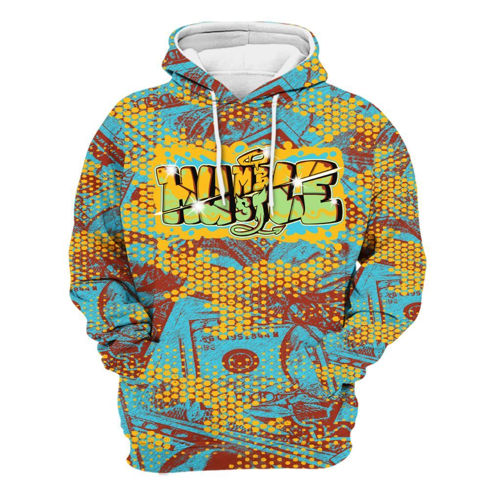 Hoodie To Match SB Dunk Di'Orr Greenwood - Humbled Hustles Graphic Banknotes All Over Print