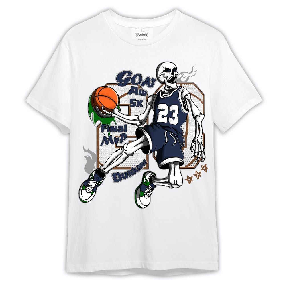 Shirt To Match Midnight Navy 13s - 23 G.O.A.T Basketball Shirt Outfit