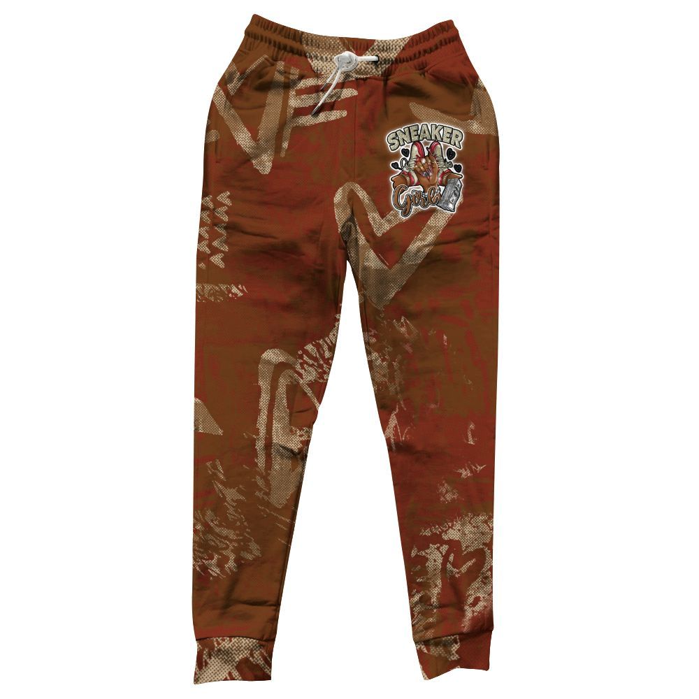 Sweatpant To Match Archaeo Brown 5s - Sneakerz Girlz All Over Print