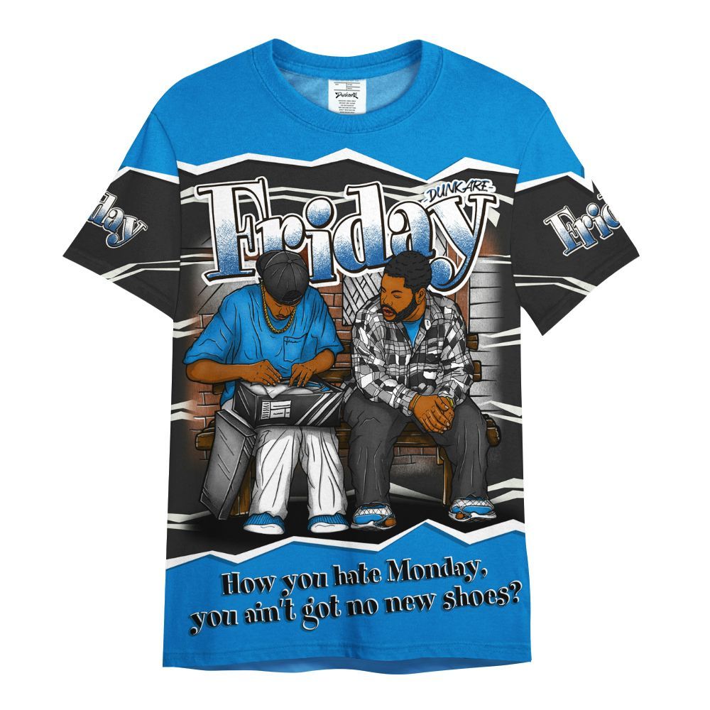 Shirt To Match High OG FragmentxULA White Black 1s - Friday Movie 90s TV All Over Print