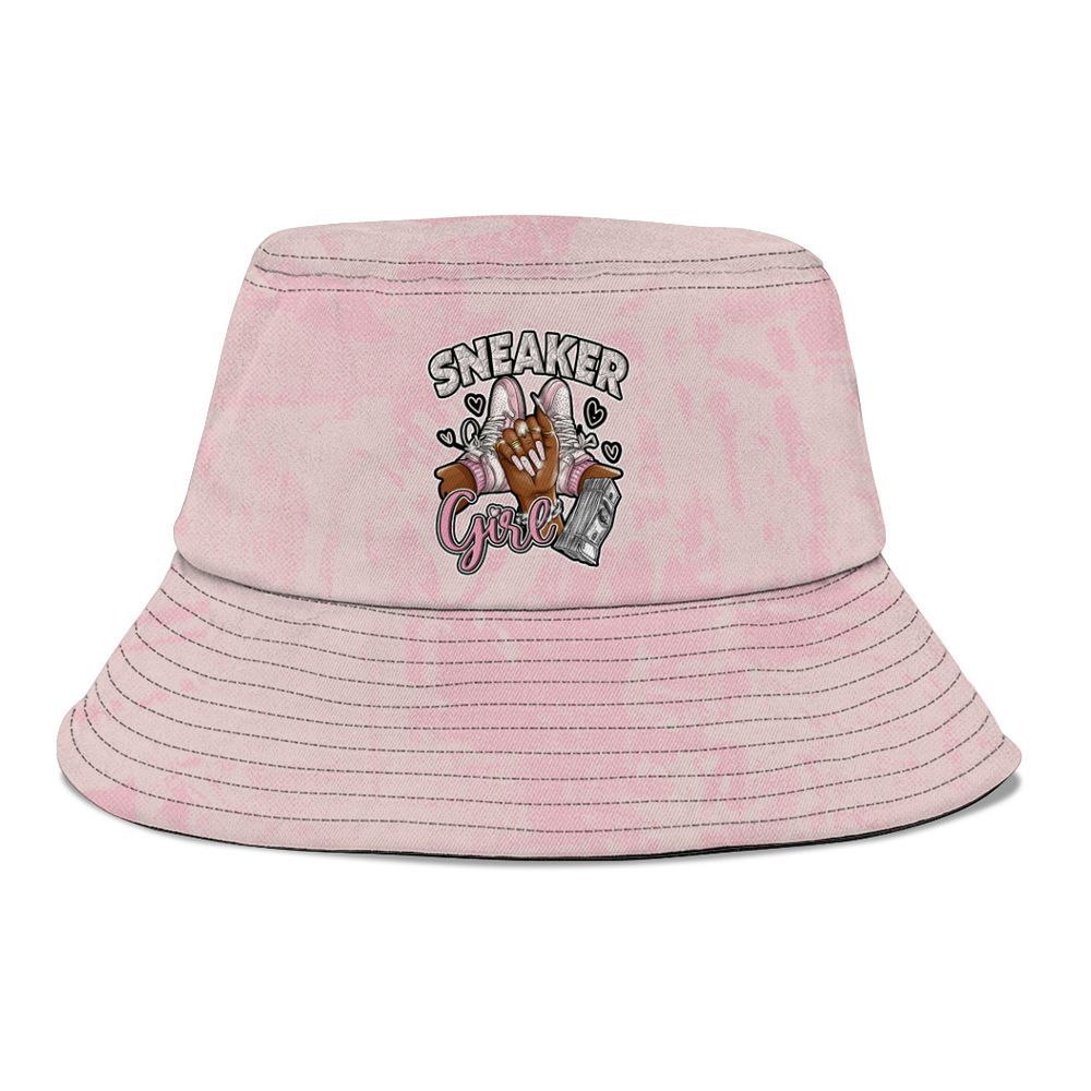 Bucket Hat To Match Dunk Low KD 17 Aunt Pearl - Sneakerz Girlz Heart Grunge Graphic