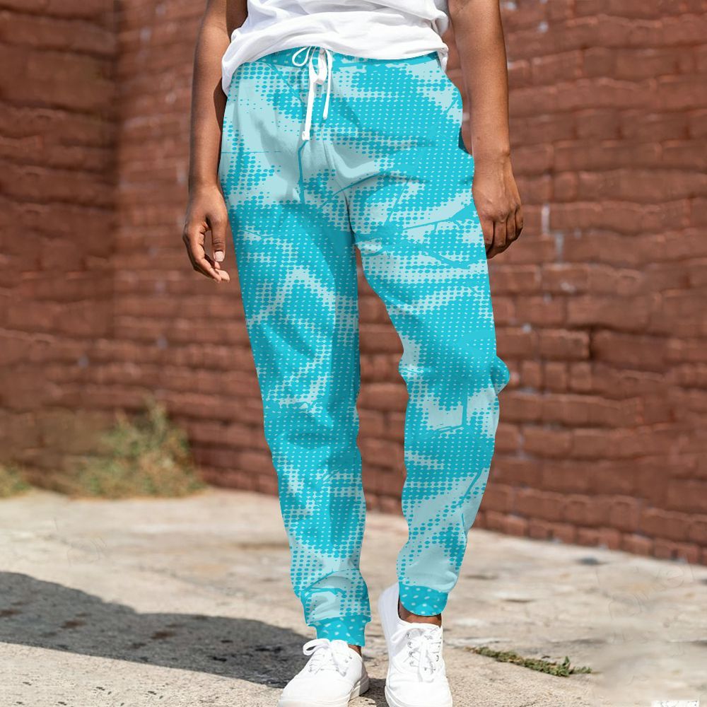 Sweatpant To Match Dunk Low KD 17 N7 - Crack Graphic All Over Print