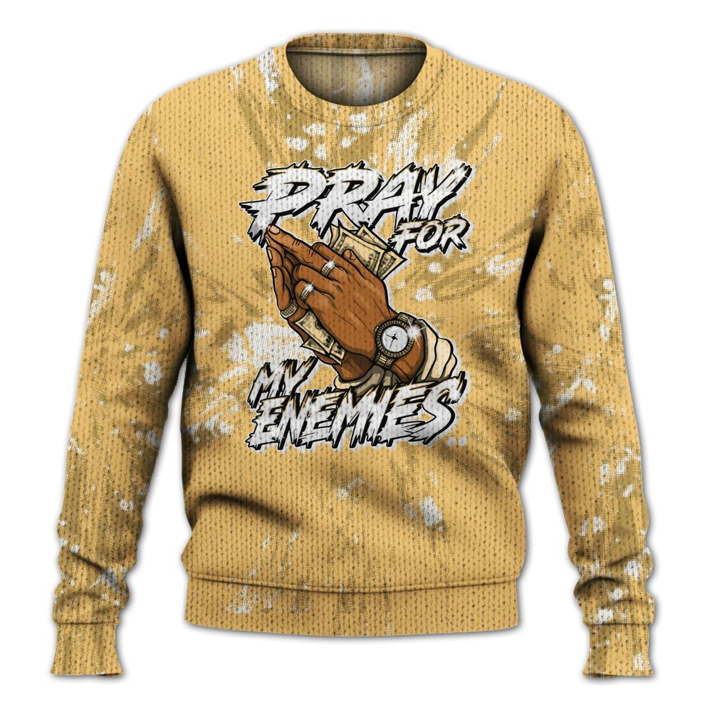 Knitted Sweater To Match Craft Paris 6s - Prayed For Enemies Graphic Luxury