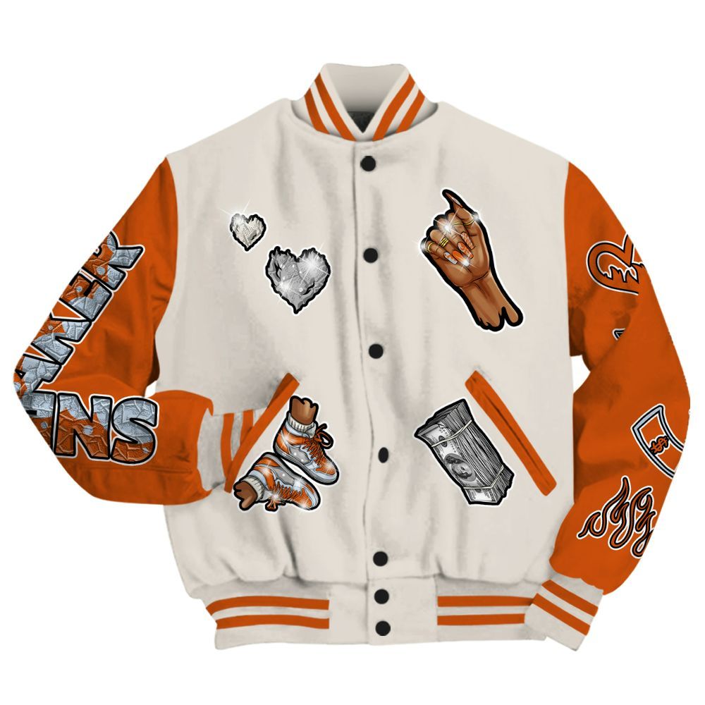 Varsity Jacket To Match SE Craft 5s - Sneakerz Girlz All Over Print