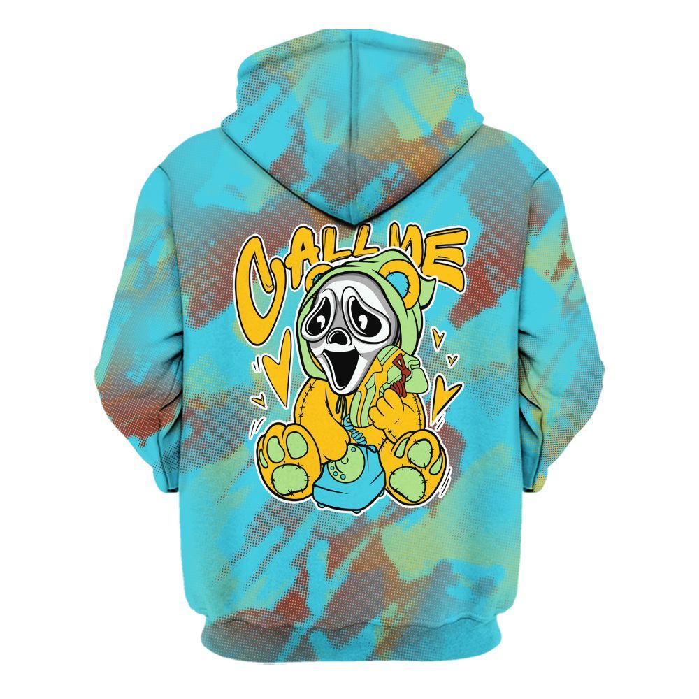 Hoodie To Match SB Dunk Di'Orr Greenwood - Call Me Bear Abstract Halftone All Over Print