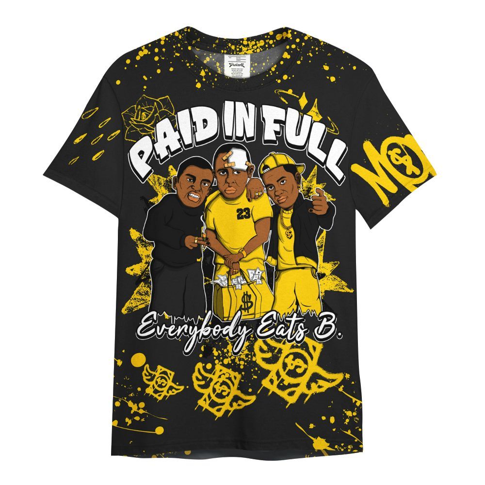 Shirt To Match Corteiz Air Max 95 Tour Yellow 5s - Everybody Paid In Full Crayon All Over Print
