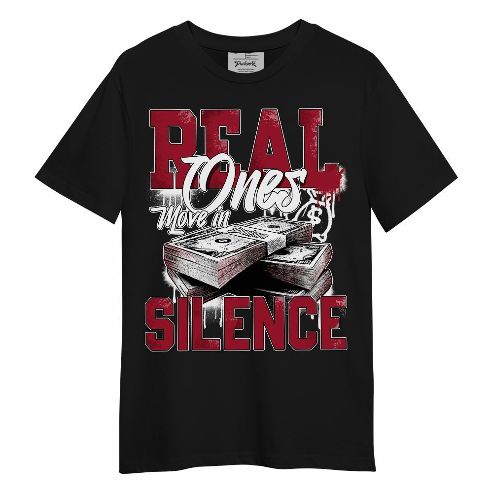 Shirt To Match High OG Black Toe Reimagined 1s - Move In Silence Money Unisex Shirt