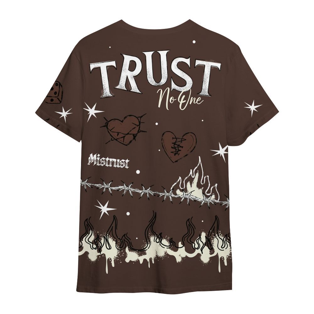 Shirt To Match SoleFly Cafecito 12s - Trust No One Snake-Bite Doodle Crayon All Over Print