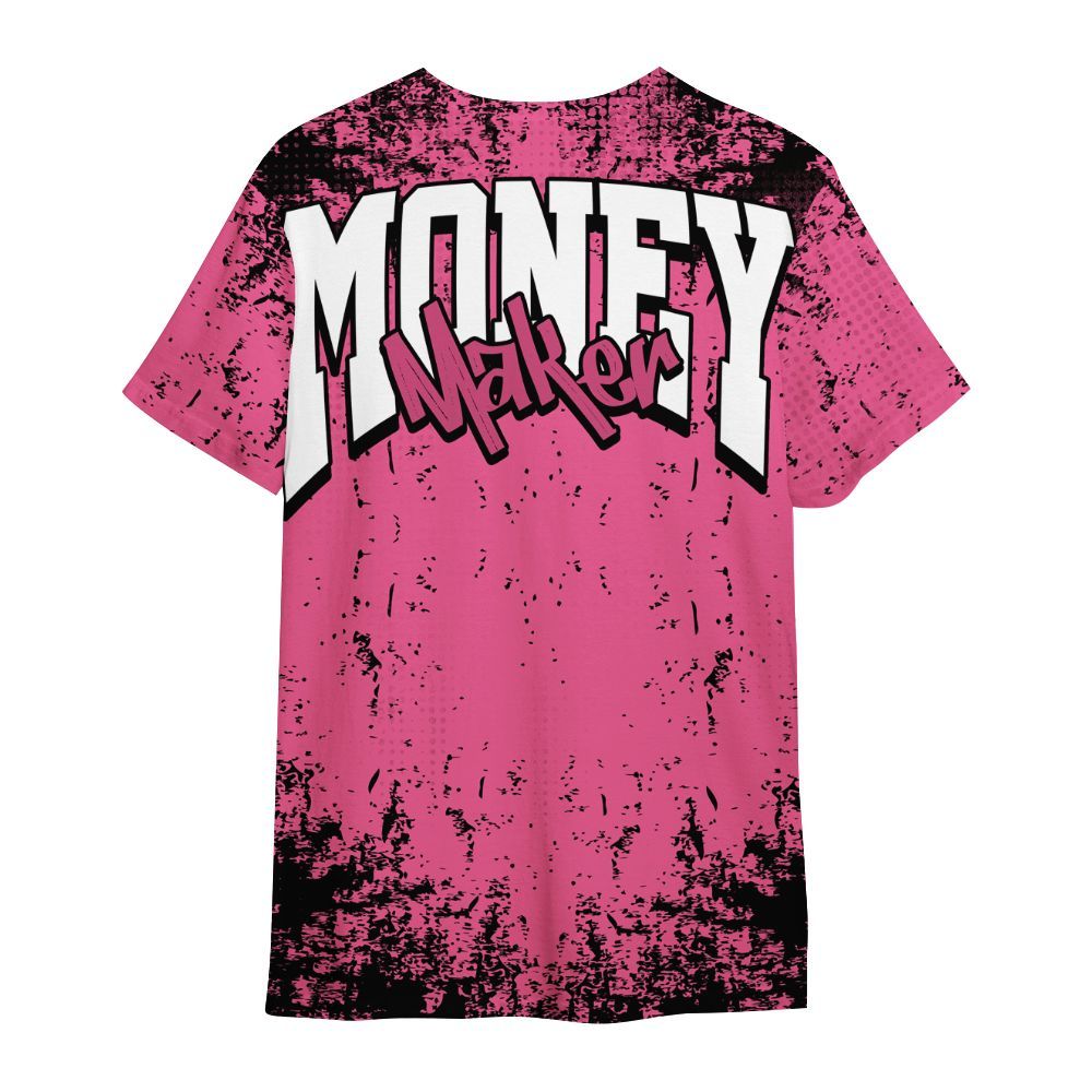 Shirt To Match Air Max SNDR Hyper Pink - Move In Silence Money Street Retro All Over Print